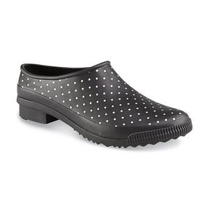 Cougar Women's Regal Black/Polka-Dot Rain Shoe W8